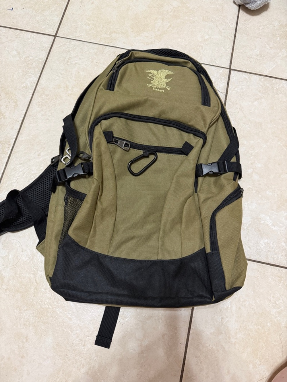 Tactical Military Hiking Backpack Out Bag Padded Laptop Multi Use NRA